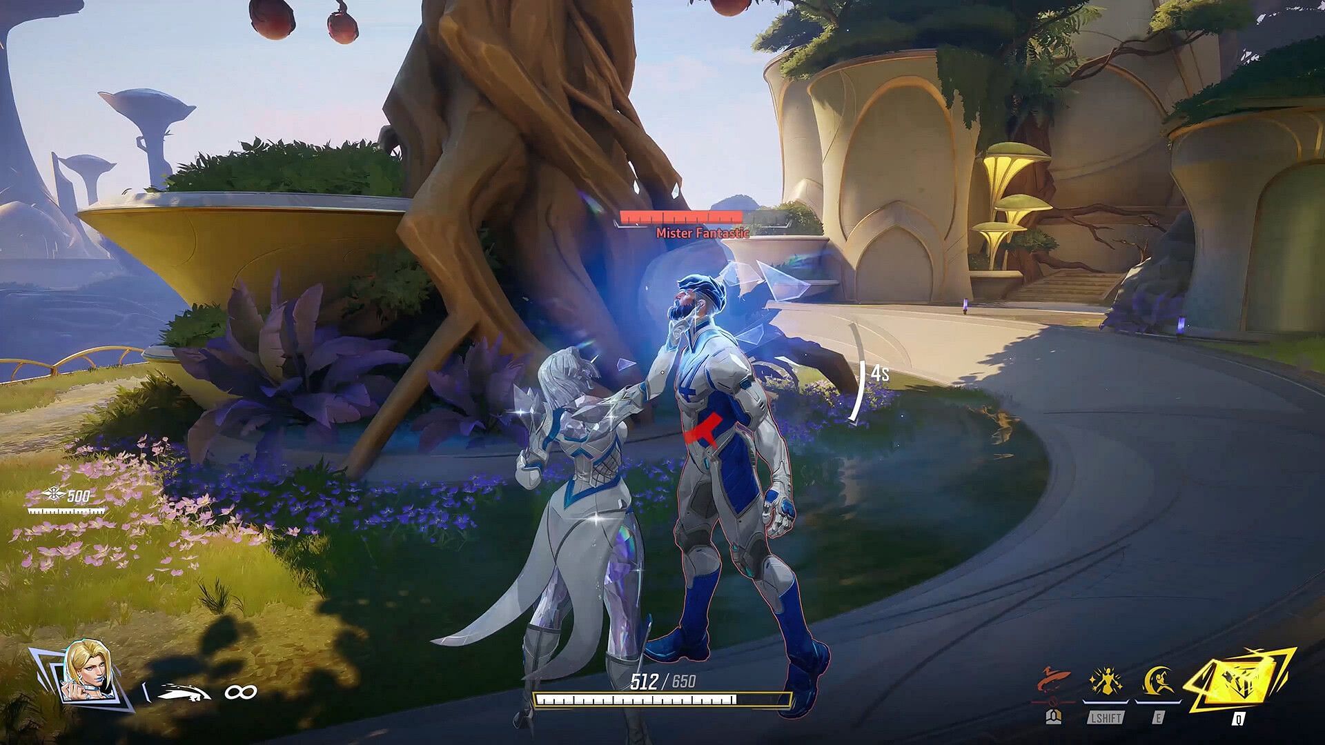 Emma Frost arrived in Hellfire Gala (Image via NetEase Games)